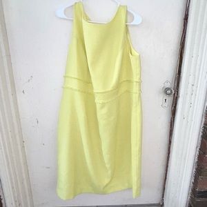 NWOT Nipon Boutique Pale Yellow Summer Dress